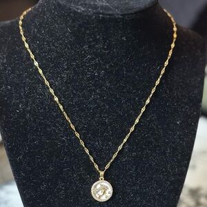 NWOT Lucky Charm Exquisite Pisces Constellation Pendant Necklace